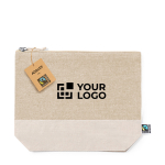 Neceser de algodón con certificado de comercio justo Duo FairTrade vista principal