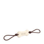 Mordedor para mascotas en forma de hueso con logo impreso Toy vista principal