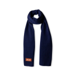 Bufanda en material acrílico con parche para marcaje de logotipo Tag vista principal