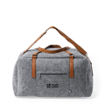 Bolsa de viaje elegante de fieltro RPET con cremallera y asas Break vista principal