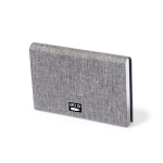 Tarjetero RPET, tapa dura y cierre magnético para publicidad quinta vista