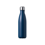 Botella de acero inoxidable con tapón de rosca de acero 550ml color azul marino