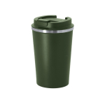 Vaso termo impreso de acero inoxidable antifugas 350ml color verde primera vista