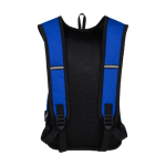 Mochila para excursión repelente al agua Outdoor Water Repellent color azul real segunda vista trasera