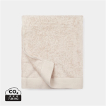 Toalla corporativa de algodón y tencel de 90x150cm FreshFiber Large color beige