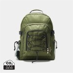 Mochila nevera de poliéster con diversos compartimentos FrostHike color verde