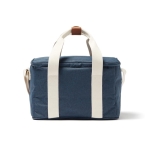 Bolsa nevera reciclada tipo cesta con bandolera City Jasper color azul segunda vista