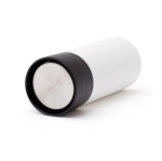 Taza termo de acero con apertura con una sola mano 300ml OnePress color blanco segunda vista