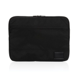 Funda de poliéster reciclado 300D para portátil 14'' EcoTrace color negro