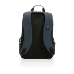 Mochila versátil con USB, RFID y bolsillo para PC 15,6'' EcoLifestyle color azul marino tercera vista