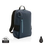 Mochila versátil con USB, RFID y bolsillo para PC 15,6'' EcoLifestyle color azul marino
