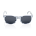 Gafas de sol para publicidad de plástico reciclado UV400 EcoOptix color blanco segunda vista