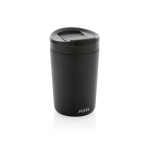 Taza térmica sostenible de diseño moderno 300ml Avira Alya color negro