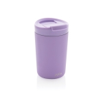 Taza térmica sostenible de diseño moderno 300ml Avira Alya color violeta