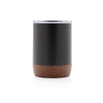 Vaso termo compacto con base de corcho 180ml Eco Cork Small color negro segunda vista
