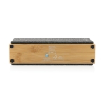 Altavoz Bluetooth 5.1 de bambú multifunción Luxury 10W color madera quinta vista