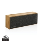 Altavoz Bluetooth 5.1 de bambú multifunción Luxury 10W color madera