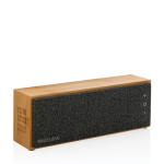 Altavoz Bluetooth 5.1 de bambú multifunción Luxury 10W color madera vista de impresión