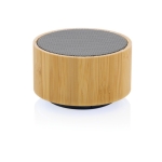 Altavoz Bluetooth 4.1 de bambú y ABS reciclado EcoBamboo color negro