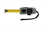 Flexómetro reciclado con parada automática Measure 5M/19mm color negro cuarta vista