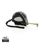 Flexómetro con parada automática reciclado Measure 3M/16mm color negro