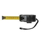 Flexómetro para empresas y publicidad con muñequera Grip 5M/19mm color negro cuarta vista