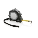 Flexómetros personalizados reciclados con muñequera 3M/16mm color negro