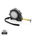 Flexómetros personalizados reciclados con muñequera 3M/16mm color negro