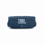 Altavoz Bluetooth de alta calidad con 20 horas de autonomía JBL Charge 5 color azul marino vista frontal