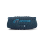Altavoz Bluetooth de alta calidad con 20 horas de autonomía JBL Charge 5 color azul marino vista con impresión
