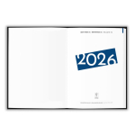 Agendas estampadas semanales en polipiel de color B5 Origami varios colores