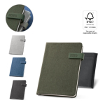 Agendas recicladas personalizadas con elástico A5 Colors Magnet vista principal