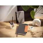 Agenda B5 reciclada en dos colores con elástico B5 Bicolor RPET imagen con logo 4