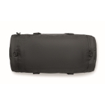 Bolsa grande para deporte o viaje con varios compartimentos y cinta color negro novena vista