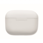 Auriculares estéreo inalámbricos con micrófono y autonomía de 3 horas color blanco octava vista