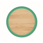 Botella de cristal personalizada de color 500ml Crystal Resistant color verde transparente sexta vista