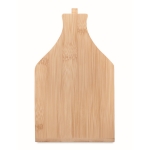 Caja cervecera de bambú con abridor y capacidad para 6 botellas color madera septima vista