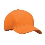 Gorra de béisbol con sarga gruesa de algodón bicolor 260 g/m2