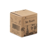 Kit de cultivo de semillas de flores de abeja presentado en caja color beige sexta vista