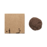 Kit de cultivo de semillas de flores de abeja presentado en caja color beige