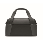 Bolsa de viaje y deportiva publicitaria con soporte para trolley color negro