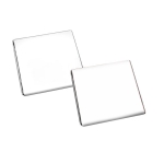 Chocolatinas de chocolate blanco 36% o negro 54% papel color plata color chocolate blanco segunda vista