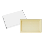 Chocolatinas mini individuales de chocolate blanco o negro 10g color chocolate blanco segunda vista