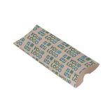 Barra de cereales muesli con avellanas en caja personalizable de 30g color blanco vista principal