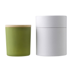 Vela de cera grande de 20 horas de duración con tapa Candlelight Large color verde segunda vista