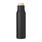 Botellas térmicas personalizadas de calidad sin fugas 500ml Contempo color negro primera vista