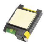 Cinta métrica multifunción para ferias y eventos MultiMeter 2M color negro cuarta vista
