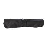 Delantal de nilón con 6 accesorios de BBQ de acero inoxidable color negro séptima vista