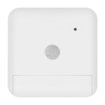 Temporizador de plástico con imán y pilas para usar en la cocina color blanco primera vista