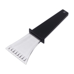 Rascador de hielo de plástico con mango fácil de usar color negro segunda vista